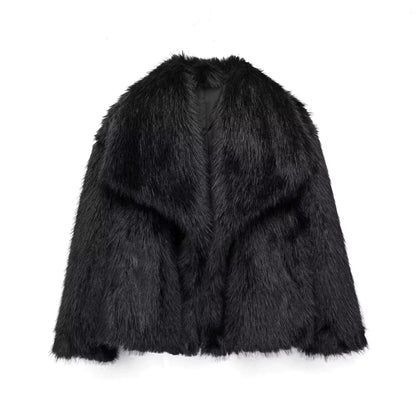 Veste en fourrure synthétique test