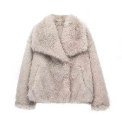 Veste en fourrure synthétique test