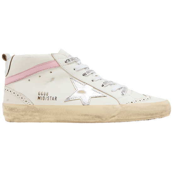 GOLDEN GOOSE HIGH — SILVER & PINK ARCHIVE